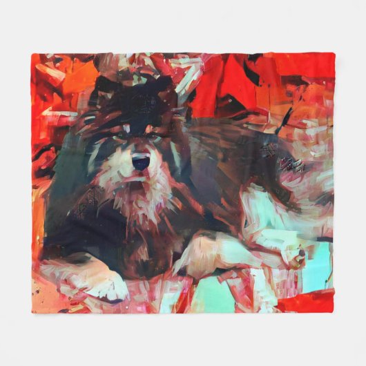 ONNIフィンランドのラプンドフリースブランケット3サイズ フリースブランケット (正面(横))