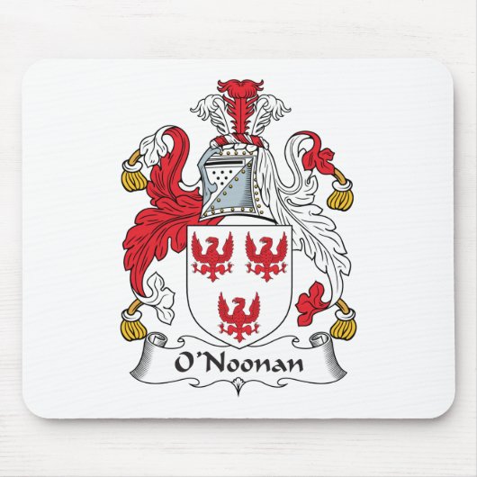 O'Noonanの家紋 マウスパッド (正面)