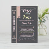 Onpe Op A Time Story Book誕生日プリンセス 招待状 (スタンド正面)