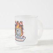 Onpremは間違いマグ フロストグラスマグカップ (正面右)