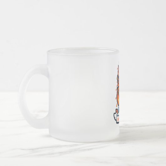 Onpremは間違いマグ フロストグラスマグカップ (左)