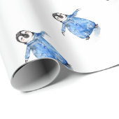 Onsieのかわいいベビーのペンギン ラッピングペーパー (ロールコーナー)