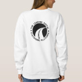 OnStationカスタム女性用スウェットシャツ スウェットシャツ (裏面)