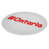 「#Ontario」かわいいデザイン。買今 カッティングボード (角)