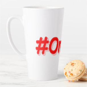 「#Ontario」かわいいデザイン。買今 カフェラテマグ