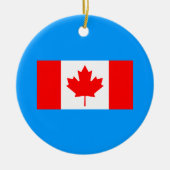 Ontario*のクリスマスのオーナメント セラミックオーナメント (正面)