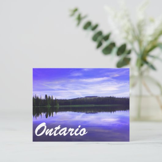 Ontario Lakes ポストカード (スタンド正面)