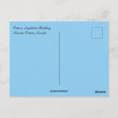 Ontario Legislative Building Ontario Canada ポストカード (裏面)