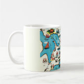 Ontario Map Mug コーヒーマグカップ (左)