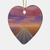 OnTheRoadAgain - Lonesome Trucker セラミックオーナメント (左)