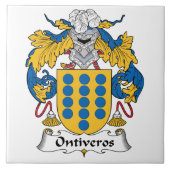 Ontiverosの家紋 タイル (正面)