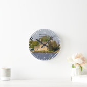 Ontonagonライトハウス2023クロック ラウンド壁時計 (ホーム)