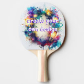 Ontwerp jouw unieke tafeltennisbatje – Laat je cre 卓球ラケット (裏面)