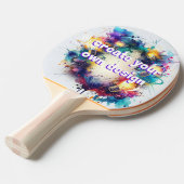 Ontwerp jouw unieke tafeltennisbatje – Laat je cre 卓球ラケット (正面アングル)