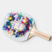 Ontwerp jouw unieke tafeltennisbatje – Laat je cre 卓球ラケット (横)
