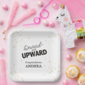 Onward and Upward Graduation Party ペーパープレート (パーティー)