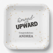 Onward and Upward Graduation Party ペーパープレート (正面)