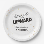 Onward and Upward Graduation Party ペーパープレート (正面)