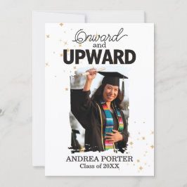 Onward and Upward Graduation Party 招待状