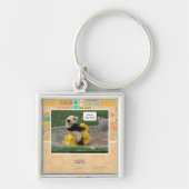 Onwurdのnobulの馬! キーホルダー (正面)