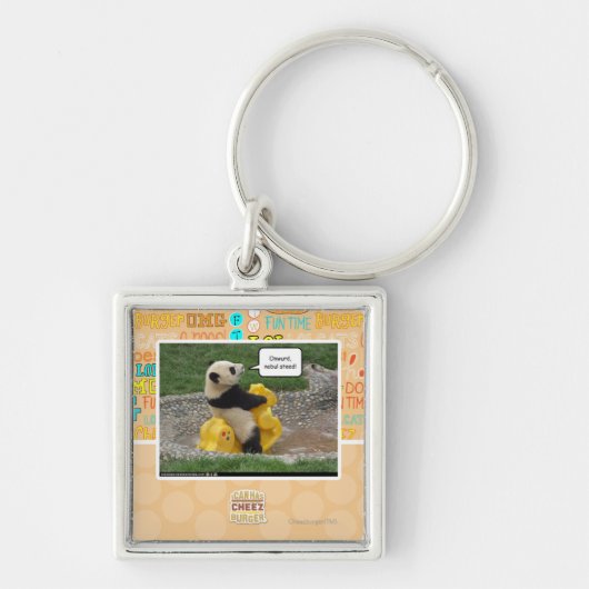 Onwurdのnobulの馬! キーホルダー (正面)