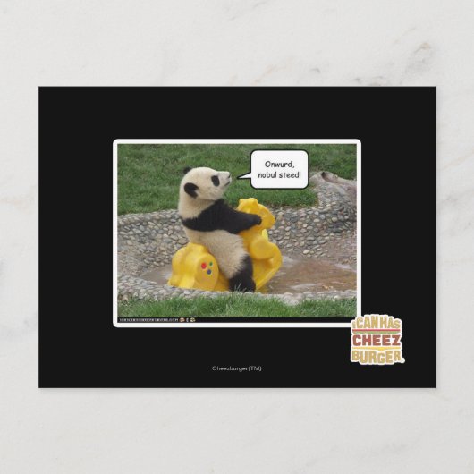 Onwurdのnobulの馬! ポストカード (正面)