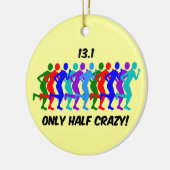 ony半分の熱狂する セラミックオーナメント (左)