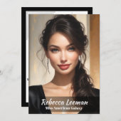 Onyxフェードページアンオートグラフカード 招待状 (正面/裏面)