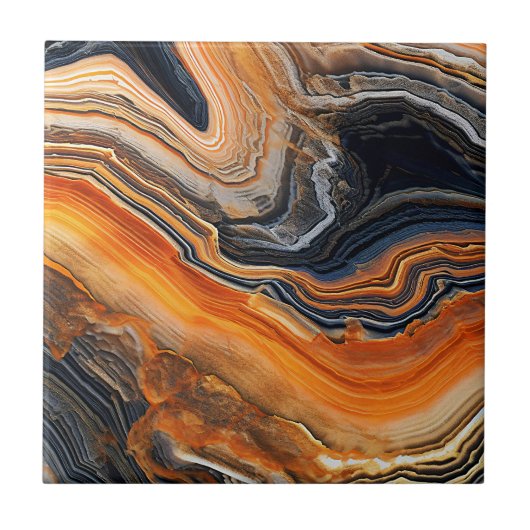 Onyx Marble Art Ceramic Tile タイル (正面)