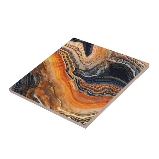 Onyx Marble Art Ceramic Tile タイル (側面)
