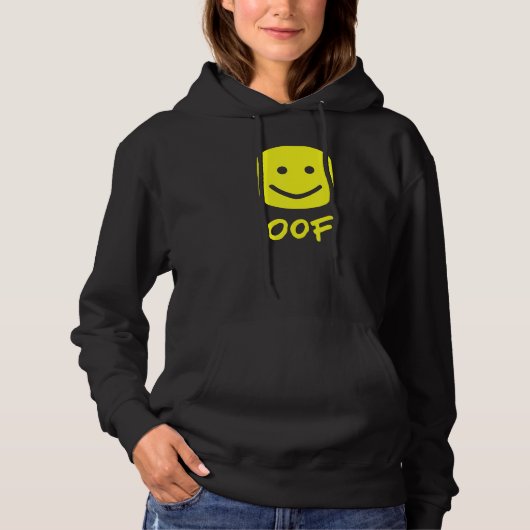 OOFミームはNOOBS用ではない パーカ (正面)