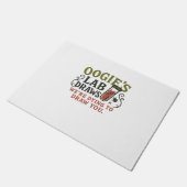 Oogie's Lab Draw – 面白いハロウィーンフレボトミスト&を描く ドアマット (アングル)