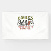 Oogie's Lab Draw – 面白いハロウィーンフレボトミスト&を描く 横断幕 (横)