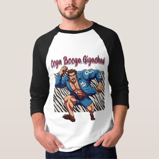 Oogua Booga-Gigachad Tシャツ (正面)