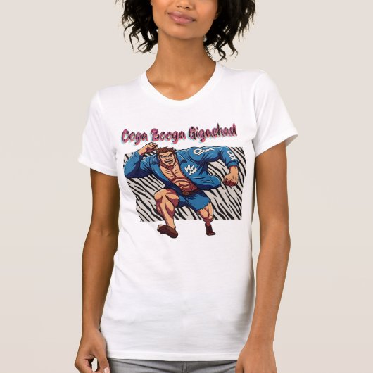 Oogua Booga-Gigachad Tシャツ (正面)