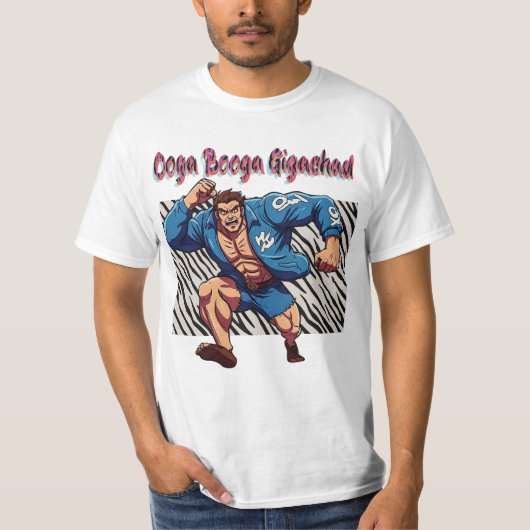 Oogua Booga-Gigachad Tシャツ (正面)