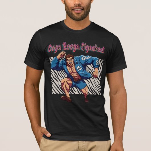 Oogua Booga-Gigachad Tシャツ (正面)
