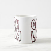 OohのLaのLaのマグ コーヒーマグカップ (中央)