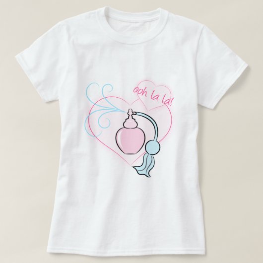 OohのLaのLa! 香水 Tシャツ (デザイン正面)