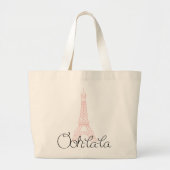 Ooh la la! Eiffel Tower ラージトートバッグ (正面)