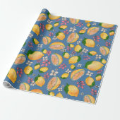 Ooh Lemon Wrapping Paper 1 ラッピングペーパー (アンロールド)