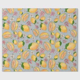 Ooh Lemon Wrapping Paper 2 ラッピングペーパー