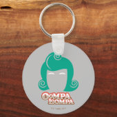 Oompaルーンパヘアグラフィック キーホルダー (正面)