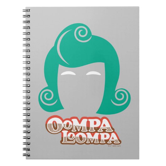 Oompaルーンパヘアグラフィック ノートブック (正面)