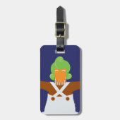 Oompa Loompa Arms Out ラゲッジタグ (正面縦)