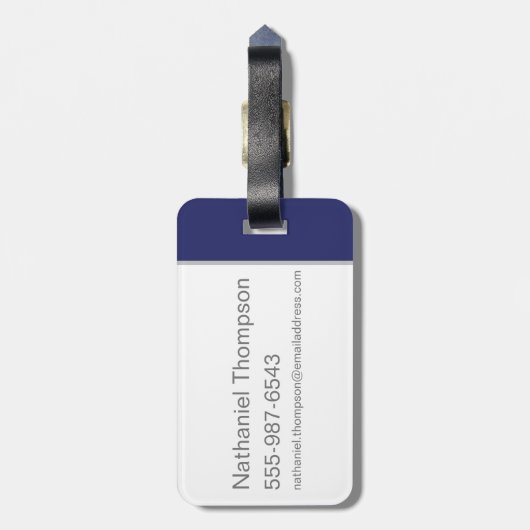 Oompa Loompa Arms Out ラゲッジタグ (裏面縦)