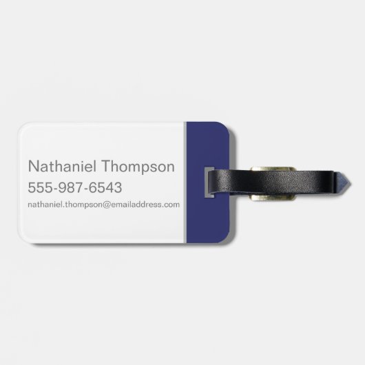 Oompa Loompa Arms Out ラゲッジタグ (裏面横)