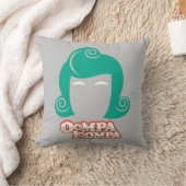 Oompa Loompa Hairグラフィック クッション (ブランケット)