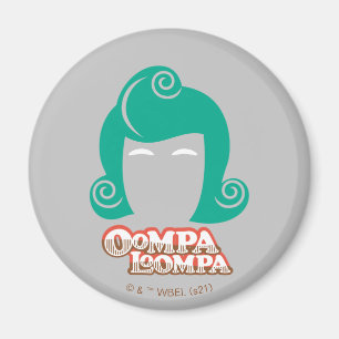 Oompa Loompa Hairグラフィック マグネット
