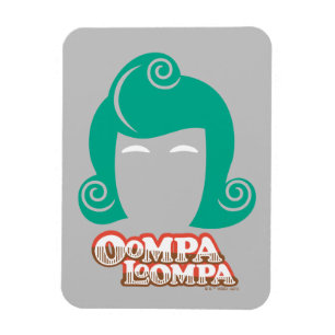 Oompa Loompa Hairグラフィック マグネット